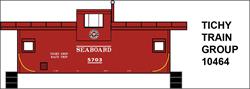 #10464S SEABOARD CABOOSE/SLOGANS