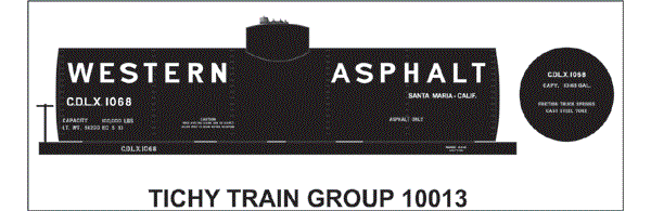 #10013O WESTERN ASPHALT 10,000 GAL TANK