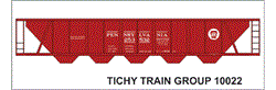 #10022-6N PRR H32 COVERED HOPPER 6 SETS