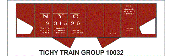 #10032-6O NYC USRA HOPPER 6 SETS