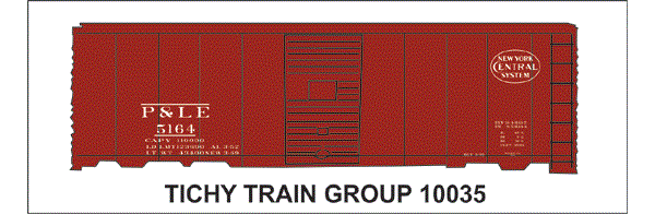 #10035N PL&E 40' USRA BOXCAR REBUILD