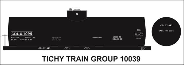 #10039O CDLX 8,000 GAL ASPHALT TANK