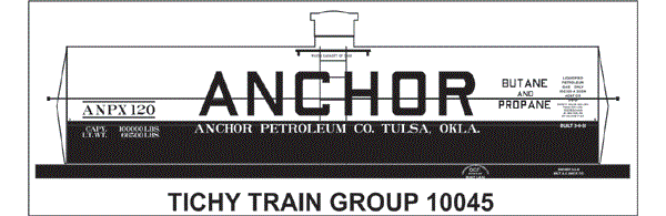 #10045N ANCHOR 10000 GAL LPG TANK