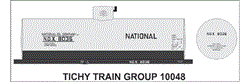 10048-6S NATIONAL OIL CO 8000 GAL TANK 6 SETS