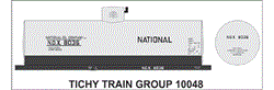 10048-6N NATIONAL OIL CO 8000 GAL TANK 6 SETS