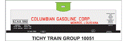 10051-6S COLUMBIAN GASOLINE GAL TANK 6 SETS