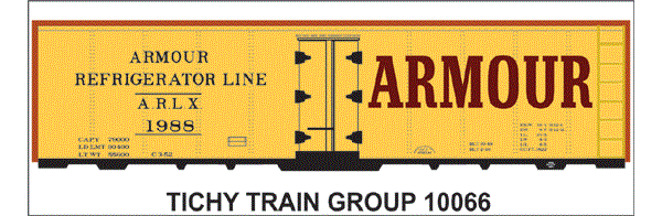 10066-6O ARMOUR 40' STEEL REEFER 6 SETS