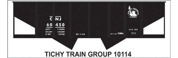 #10114-6 CNJ 2 BAY HOPPER 6 SETS