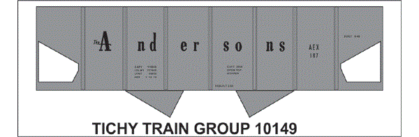 #10149-6 ANDERSONS 2 BAY PANEL HOPPER 6 SETS