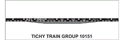 #10151S ACL 40' EARLY FLATCAR