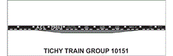 #10151 ACL 40' EARLY FLATCAR