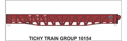 Tichy Train Group O #10036O PMK&Y Gondola USRA 46' Gondola Decal 
