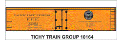 10164 PFE CLASS R 40-4 40' WOOD REEFER DECAL