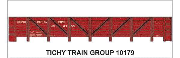 10179S-6 SP 41' GS WOOD GONDOLA DECAL 6 SETS