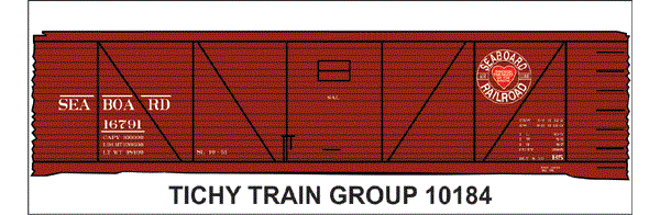 10184-6 SAL 40' SS BOXCAR DECAL 6 SETS