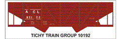 10192N ACL 2 BAY WOOD HOPPER DECAL