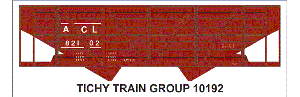 10192O-6 ACL 2 BAY WOOD HOPPER DECAL 6 SETS