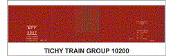 10200S ACY 40' STEEL BOXCAR DECAL