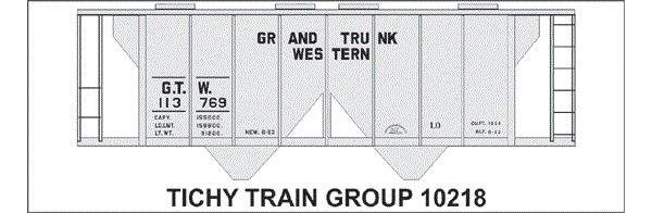 10218 GTW COVERED CEMENT HOPPER DECAL