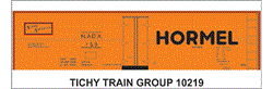 10219S NADX HORMEL STEEL REEFER DECAL