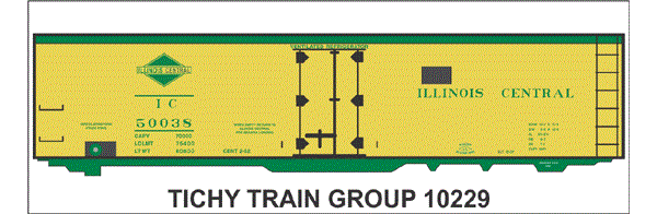 10229N-6 IC 40' STEEL REEFER DECAL 6 SETS