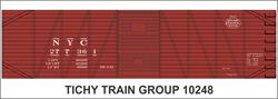 #10248-6N NYC 40' USRA SS BOXCAR DECAL 6 SETS