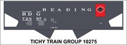 #10275-6S READING USRA HOPPER DECAL 6 SETS