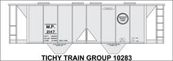 #10283-6S MP COVERED HOPPER DECAL 6 SETS