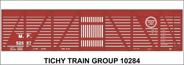 #10284S MP 40' WOOD STOCKCAR DECAL