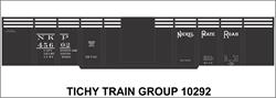 #10292-6N NICKEL PLATE 41'6" STEEL GONDOLA DECAL 6 SETS