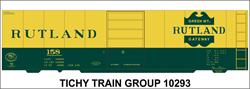 #10293-6N RUTLAND 40' STEEL BOXCAR DECAL 6 SETS