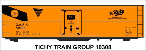 #10308-6 MKT GARX WOOD REEFER DECAL 6 SETS