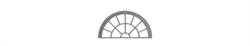 #2091 13 PANE 1/2 ROUND MASONRY WINDOW
