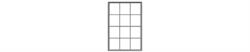 #2012 12 PANE MASONRY WINDOW