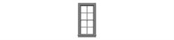 #2047 4/4 DOUBLE HUNG WINDOW