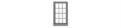 #2048 6/6 DOUBLE HUNG WINDOW
