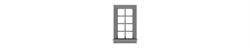 #2049 4/4 DOUBLE HUNG WINDOW