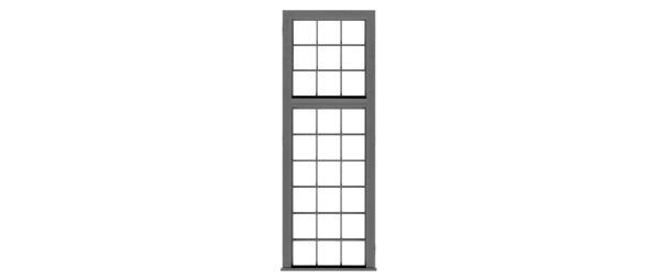 #2055 27 PANE WINDOW