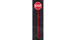 #2070 RED STOP SIGN