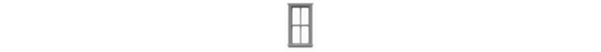 thumbnail interactive-video image 1 of Tichy Train Group #2060 O Scale 2/2 Double Hung Windows – Plastic Model Kit, Unpainted, USA Made 1 of 1