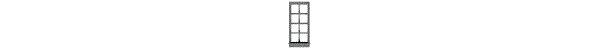 #2541 4/4 DOUBLE HUNG WINDOW