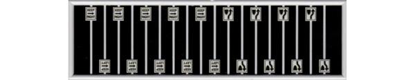 #2610 MISCELLANEOUS ROAD SIGNS II