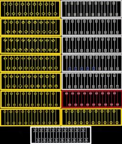 #2623 N SCALE SIGN ASSORTMENT