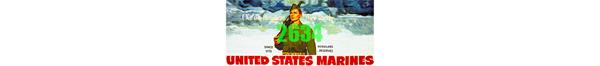 #2634 UNITED STATES MARINES BILLBOARD