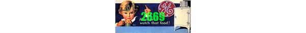 #2669 GE REFRIGERATORS BILLBOARD