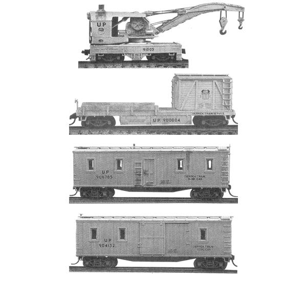 #2704 WRECK TRAIN SET