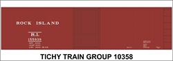 #10358S RI 40' DS BOXCAR DECAL