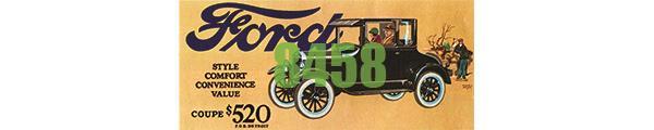 #8458 FORD MODEL T BILLBOARD