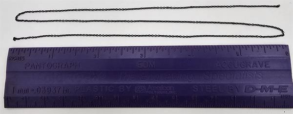 #8335 BRASS CHAIN BLACK 32 LPI