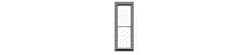 #3528 1/1 DOUBLE HUNG WINDOW